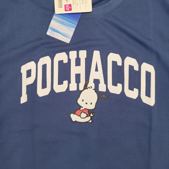 Pochacco Sanrio Dog Shirt Womens 2XL 20x26 Navy-Blue Hello-Kitty - Picture 11 of 14